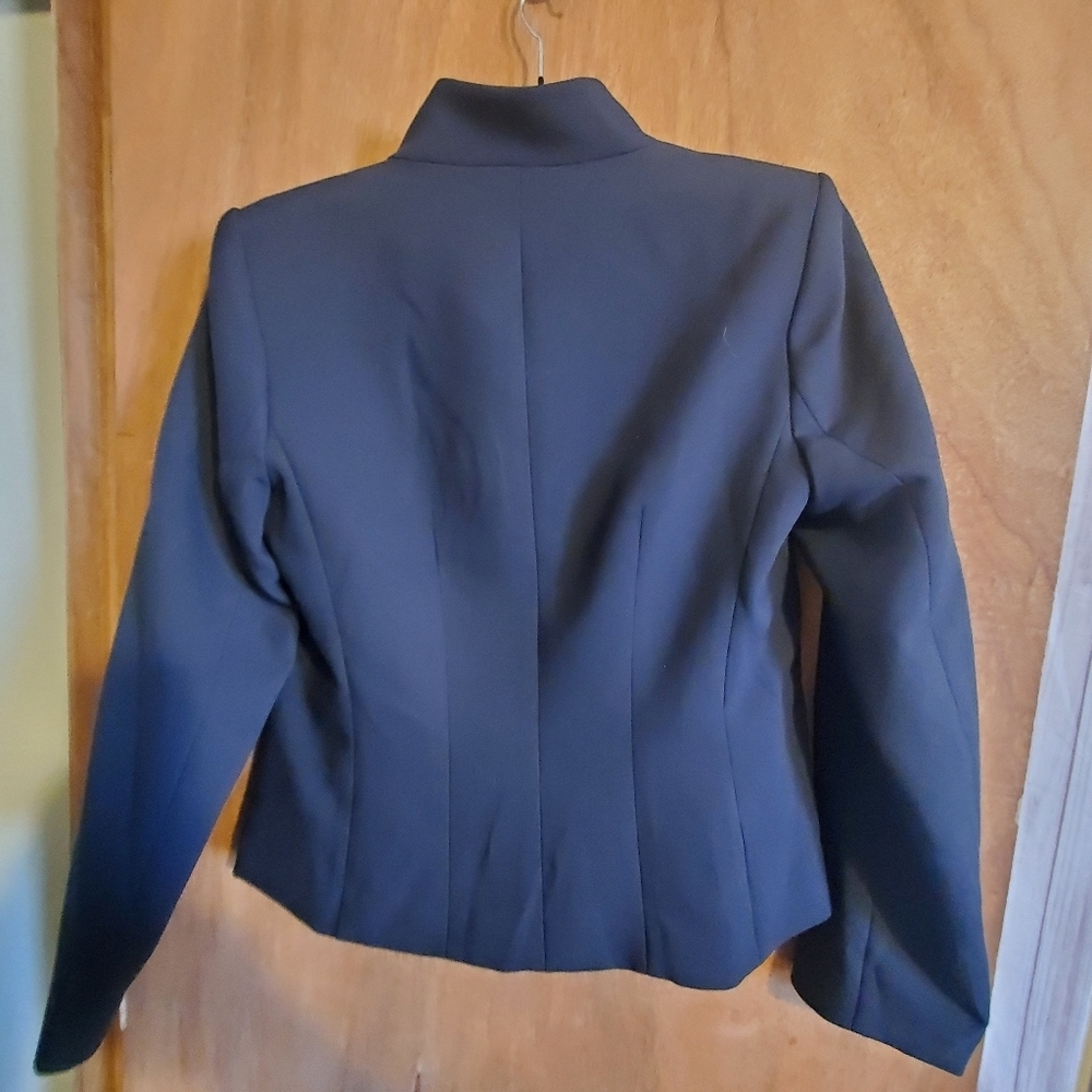 Zara Women's Dark Blue Blazer with Gold Buttons. NWT. MED. Long Sleeve - Picture 8 of 8